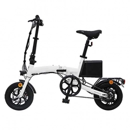 Y.A Electric Bike Y.A Electric Car Small Mini Lithium Battery Folding Electric Car White 15.6A Battery Life 60KM