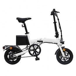 Y.A Electric Bike Y.A Electric Car Small Mini Lithium Battery Folding Electric Car White 7.8A Battery Life 20~30KM