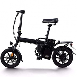 Y.A Electric Bike Y.A Folding Electric Bicycle Lithium Battery Car Travel Generation Folding Bike Portable Adult Electric Bicycle 48V14AH Power Lasting about 100 Kilometers