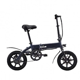 Y&WY Electric Bike Y&WY Electric Bike, Adult Bicycle Folding Body With LED Speed Display And Disc Brakes Travel Pedal Small Battery Car, Deeppurple~4.8Ah