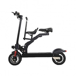 Y&WY Electric Scooter,Adult Mini Folding Electric Car Bike Rechargeable Battery 3 Riding Modes With LED Lighting Travel Pedal Small Battery Car Unisex