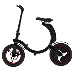 Ydshyth Electric Bike Ydshyth Folding Electric Bike for Adults, 14" Electric Bicycle / Commute Ebike with 450W Motor, Max Speed 32 Km / H E-Bike for Adults And Commuters, 25KM