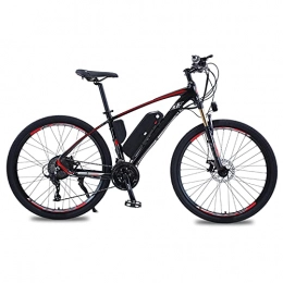 YIZHIYA Electric Bike YIZHIYA Electric Bike, 27.5" Electric Mountain Bike for Adults, 48V / 13Ah Removable Lithium Battery, 500W Motor, Professional 27 Speed Gears Variable Speed E-bike, Double Disc Brakes, Black