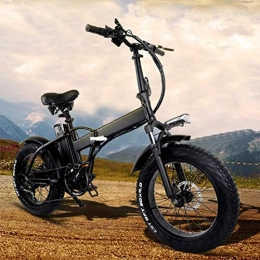 Ylight Bike Ylight 20" Fat Tire Electric Bike / Folding E-Bike / Commute Bicycle with Foldable Alloy Frame, 500W Motor Power, 48V Lithium-Ion Rechargeable Battery (EU Shipping)