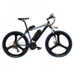 YOUSR Electric Mountain Bike, 48V Lithium Battery Electric Unicycle Five-speed Power Bike 26 Inch Black
