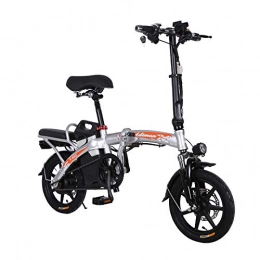 YPYJ Bike YPYJ Folding Electric Bike Multi-Function Portable Electric Commuter Bicycle Ebike with 48V 20Ah Lithium Battery, Silver
