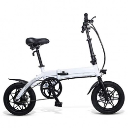 YSYDE Electric Bike YSYDE Folding Electric Bike Ebike, 14 Inch 250W Aluminum City Commuter Bicycles, 7.8AH Lithium Battery, Dual Disc Brakes, with Pedal for Adults and Teens