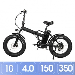 YXYBABA Electric Bike YXYBABA Fat Tire Folding Electric Bike 500W 48V 11AH LCD Display 20 * 4.0" Fat Tire All Terrain Foldaway Sport Commuter Snow Bicycle Off Road Dirt Bike