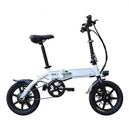 YYD Bike YYD Electric bicycle folding adult ultra light 14 inch 36V lithium battery men and women auxiliary bicycle