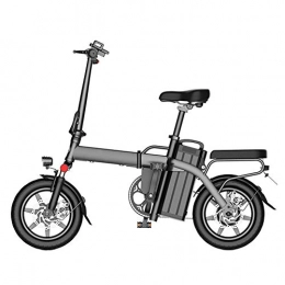 Yyni Bike Yyni Electric Bike, Urban Commuter Folding E-bike, Max Speed 25km / h, 12inch Super Lightweight, 250W / 48V Removable Charging Lithium Battery, Unisex Bicycle