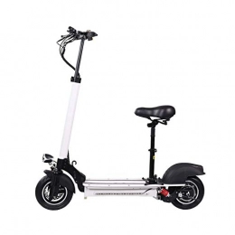 Z-HBMT Electric Bike Z-HBMT Electric Scooters Adult Foldable, Supports 220lbs Weight 10 Inch 55km / H, Lithium Battery 48V 8AH, 1200W Rear Wheel Single Motor Drive With LED Light and HD Display, 60kmrange