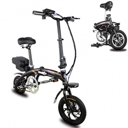 Z-HBMT Bike Z-HBMT Portable Disc Folding Electric Bike, 90 Kg Max Load with Portable Mobility Scooter Lithium Battery 36V 10.4AH Cruising Range 30Km And LCD Speed Display - And Easy To Store