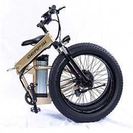 zcsdf Bike zcsdf Outdoor Travel Equipment Roadbike Electric Mountain Bike, 26 inch Folding E-Bike, Premium Full Suspension and 21 Speed Gear 36V Waterproof Removable Lithium Battery