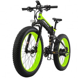 AA-folding electric bicycle Bike ZDDOZXC Powerful 1000W Electric Bike 26 Inches 4.0 Fat 48V 10AH Ebike 27 Speed Mountain Bike Folding Bike