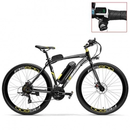 AA-folding electric bicycle Electric Bike ZDDOZXC RS600 700C Pedal Assist Electric Bike, 36V 20Ah Battery, 300W Motor, High Carbon Steel Airfoil-shaped Frame, Both Disc Brake, Endurance Up To 70km, 20-35km / h, Road Bicycle