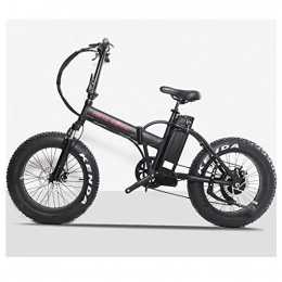 ZDK Bafang motor folding LCD electric e-bike widening tire snow riding cycling lithium battery bicycle,48v500w13ah