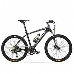ZHANGYY Bike ZHANGYY 26 Inches Cool E Bike, 5 Grade Torque Sensor System, 9 Speeds, Oil Disc Brakes, Suspension Fork, Pedal Assist Electric Bike