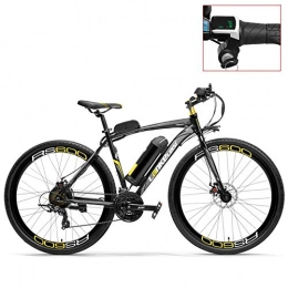 ZHANGYY Bike ZHANGYY RS600 700C Pedal Assist Electric Bike, 36V 20Ah Battery, 300W Motor, Aluminium Alloy Airfoil-shaped Frame, Both Disc Brake, 20-35km / h, Road Bicycle