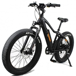 ZHLAMPS Bike ZHLAMPS Electric Bike 26" Electric Folding Bike Folding Ebike With Lithium-Ion Battery, Black