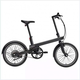ZHXH Bike ZHXH Lightweight Electric Bicycle with 20-Inch Tires 25Km / H Top Speed, Black