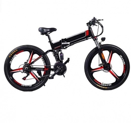 ZJZ Electric Bike ZJZ 26'' Electric Bike, 350W Motor Folding Electric Bicycle with Removable 48V 8AH / 10AH Lithium-Ion Battery for Adults, 21 Speed Shifter Mountain Electric Bike