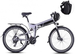 ZJZ Electric Bike ZJZ 26 inch Electric Bikes, 21 speed Mountain Boost Bicycle LCD instrument Adult Bike Sports Outdoor
