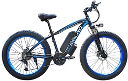 ZJZ Electric Bike ZJZ 26 inch Electric Mountain Bikes, 48V 1000W Bikes 21 speed Adult Bicycle 4.0 fat tires Sports Outdoor Cycling