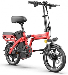 ZJZ Electric Bike ZJZ Bikes, Folding Electric Bike LED Display Electric Bicycle Commute E-Bike 350W Motor Three Modes Riding Portable Easy To Store, for City Commuting Outdoor Cycling Travel Work Out