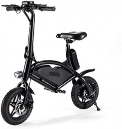 ZJZ Bike ZJZ Fast Electric Bikes for Adults Folding Bike with 250W Motor 12 Inch Wheel Max Speed 25 km / h Electric Scooter for Adults Commuters Portable Travel Battery Car