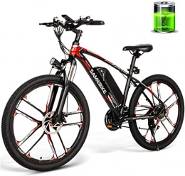 ZJZ Bike ZJZ New 26 inch electric bicycle 350W 48V 8AH mountain / city bicycle 30km / h high speed electric bicycle for male and female adult travel
