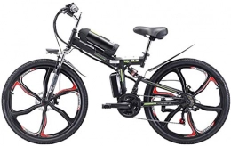ZMHVOL Bike ZMHVOL Ebikes, 26'' Folding Electric Mountain Bike, 350W Electric Bike with 48V 8Ah / 13AH / 20AH Lithium-Ion Battery, Premium Full Suspension And 21 Speed Gears ZDWN (Color : 8ah)