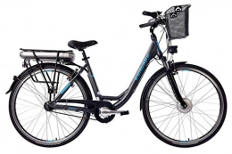 Unknown Electric Bike Zndapp Electric Bike City Green 3.5, 28", 7-Speed, Front Motor, 468WH 71.12cm (28Inches)