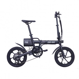 ZQNHXY Bike ZQNHXY 250W 7.8Ah Folding Electric Bicycle Foldable Pedal Assist E-Bike, Foldable Electric Bike with Brake Tail Light, Black