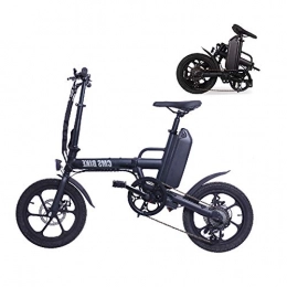 ZQNHXY Bike ZQNHXY Electric Bike, Urban Commuter Folding E-bike, Max Speed 25km / h, 16inch Super Lightweight, Unisex Bicycle
