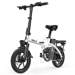 ZXCK Electric Bike ZXCK Electric Mountain Bike, E-Bike with 48V Removable Lithium Battery Charging, LCD Speed Display And Three Working Modes, White