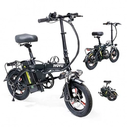 ZYC-WF Electric Bike ZYC-WF Electric Bike Folding E-Bike 400W 48V Motor Adjustable Lightweight Alloy Frame Foldable E-Bike with LCD Screen, for Outdoor Cycling Travel Work Out