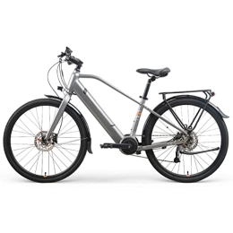 ZYLEDW Bike ZYLEDW 180W E Bikes for Adults Electric 15.5 Mph 26-inch Electric Power-assisted Bicycle 10.5AH 36v Lithium Battery 9 Speed Gears Electric Bike for Men Women Travel (Color : 17inch Titanium)