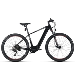 ZYLEDW Electric Bike ZYLEDW Adult Electric Bike 240W 36V Mid Motor 27.5inch Electric Mountain Bicycle 12.8Ah Li-Ion Battery Electric Cross Country Ebike (Color : Black red)