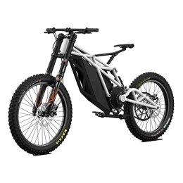 ZYLEDW Electric Bike ZYLEDW Electric Dirt Bike for Adults 60 Mph All Terrain Electric Mountain Bike 8000w Motor 72v 48ah Lithium Battery Light Aluminum Alloy Frame Electric Bicycle