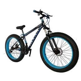  Fat Tyre Bike 26 inch Fat tire Bicycle, Fashion Mtb Bike 21 Speed Full Suspension Steel Double Disc Brake Mountain Bike