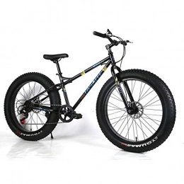 TBAN Bike 28 Inch Snow Bike, 4.0 Widened Tire Bike, Mountain Speed Bicycle, Front And Rear Mechanical Double Disc Brakes, Suitable for Adult Men And Women, D