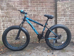 ADULT FAT BIKE 4" wide tyre 26" rim, 21 speed L-TWOO gears FULL SIZE upgraded alloy forks