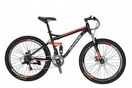 Adult Mountain Bike 27.5" Wheels Dual Disc Brake Mountain Bicycle for Mens/Womens (SPOKE)