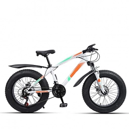Dewei Fat Tyre Bike Dewei Fat tire mountain bike mountain bike mountain bike adult bicycle bicycle mountain shock absorption student mountain bike variable speed off-road beach snowman adult bicycle