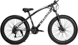 SYCY Bike Fat Tire Mountain Bike with Front Suspension - 26 inch Wheels - 21 Multiple Speed - Dual Disc Brakes Hybrid Road Bicicletas