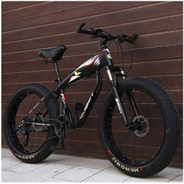 Giow Fat Tyre Bike Giow 26 Inches Cross-country Mountain Bike, Fat Tire Hardtail Mountain Bicycle, Aluminum Frame Alpine Bicycle, Mens Womens Spoke Bicycle (Color : 21 speed)