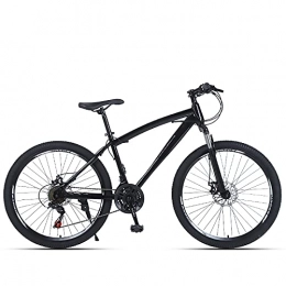 HAOANGZHE 24/26 inch mountain bike, fat frame made of carbon steel, non-slip tires, 21/24/27 variable speed, men, women gear shift bicycle