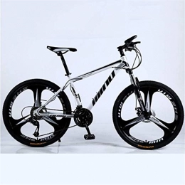 HCMNME Fat Tyre Bike HCMNME durable bicycle, Mountain Bikes, Mountain Bicycle, 24" 26" Adult Mountain Bikes, 4.0 Fat Tire Dual-Suspension Mountain Bicycle, High-Carbon Steel Frame 21 / 24 / 27 Speed Alloy frame with Disc