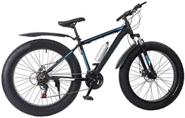 HFM Mountain Bike, 17-Inch/Medium High-Tensile Aluminum Frame, 21-Speed, 26-inch Wheels Fat Tire Mens Mountain Bicycle