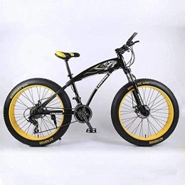 JYD 24 '/ 26' 27-speed mountain bike, Ferris Wheel snow bike, dual disc brakes, strong shock-absorbing front fork, outdoor off-road bike Beach 6-11, B, 26 inches (Color : B, Size : 26 Zoll)